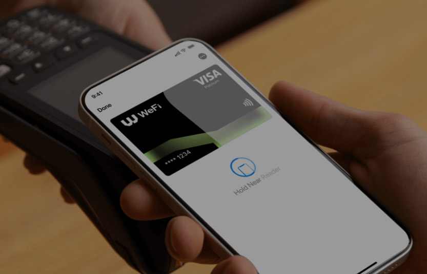 Wefi 실물 스테이블 코인카드